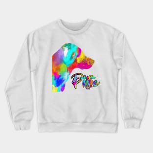 Pit bull Colorful Crewneck Sweatshirt